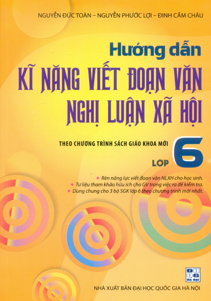 HƯỚNG DẪN KĨ NĂNG VIẾT ĐOẠN VĂN NGHỊ LUẬN XÃ HỘI LỚP 6 Theo chương